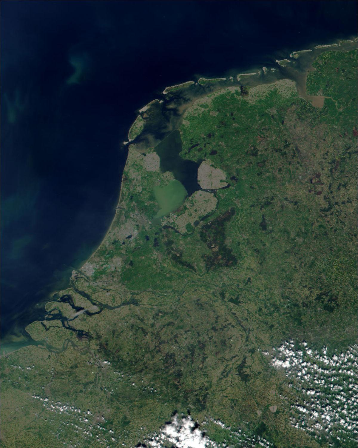 карта неба Нидерландов